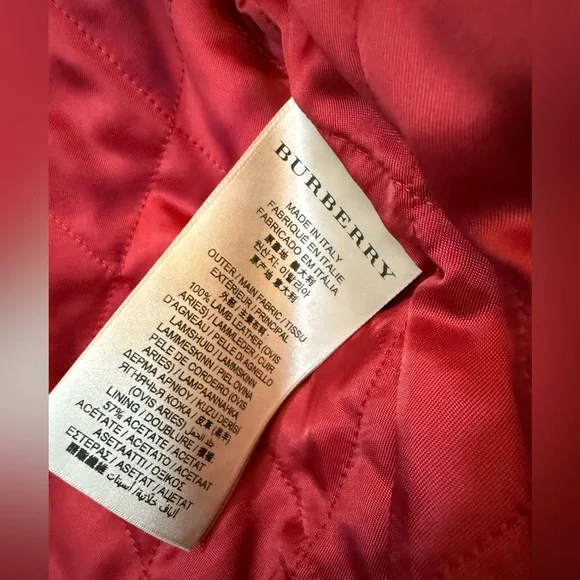Burberry Brit Leather Jacket (Size M) - Picture 6 of 10